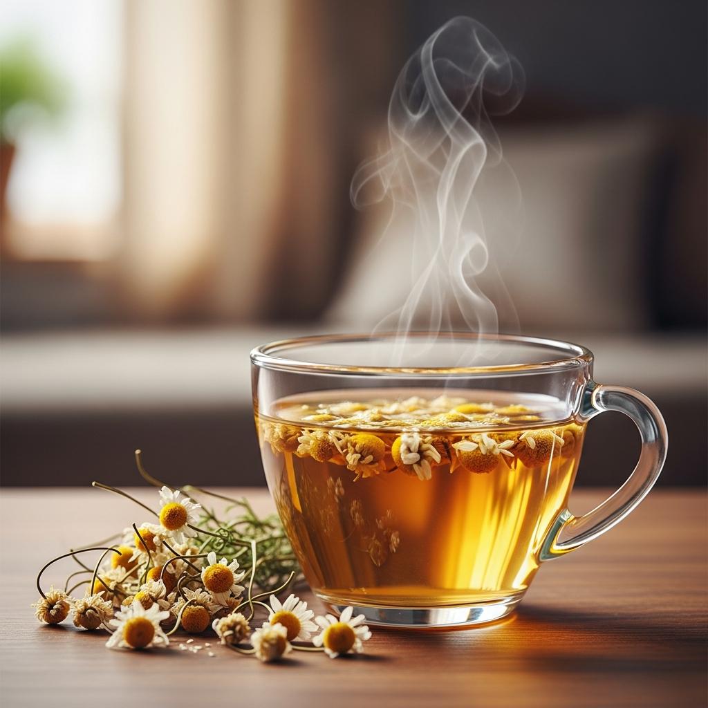 Benefícios do Chá de Camomila para Dormir e Relaxar