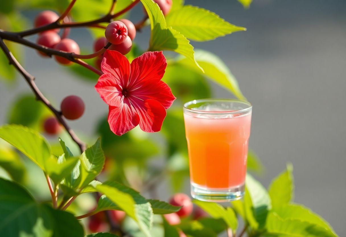 Beneficios do Cha de Hibisco com Cavalinha