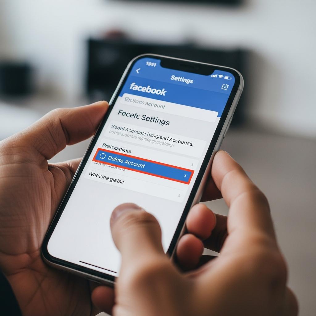 Como Excluir Conta do Facebook Definitivamente pelo Celular