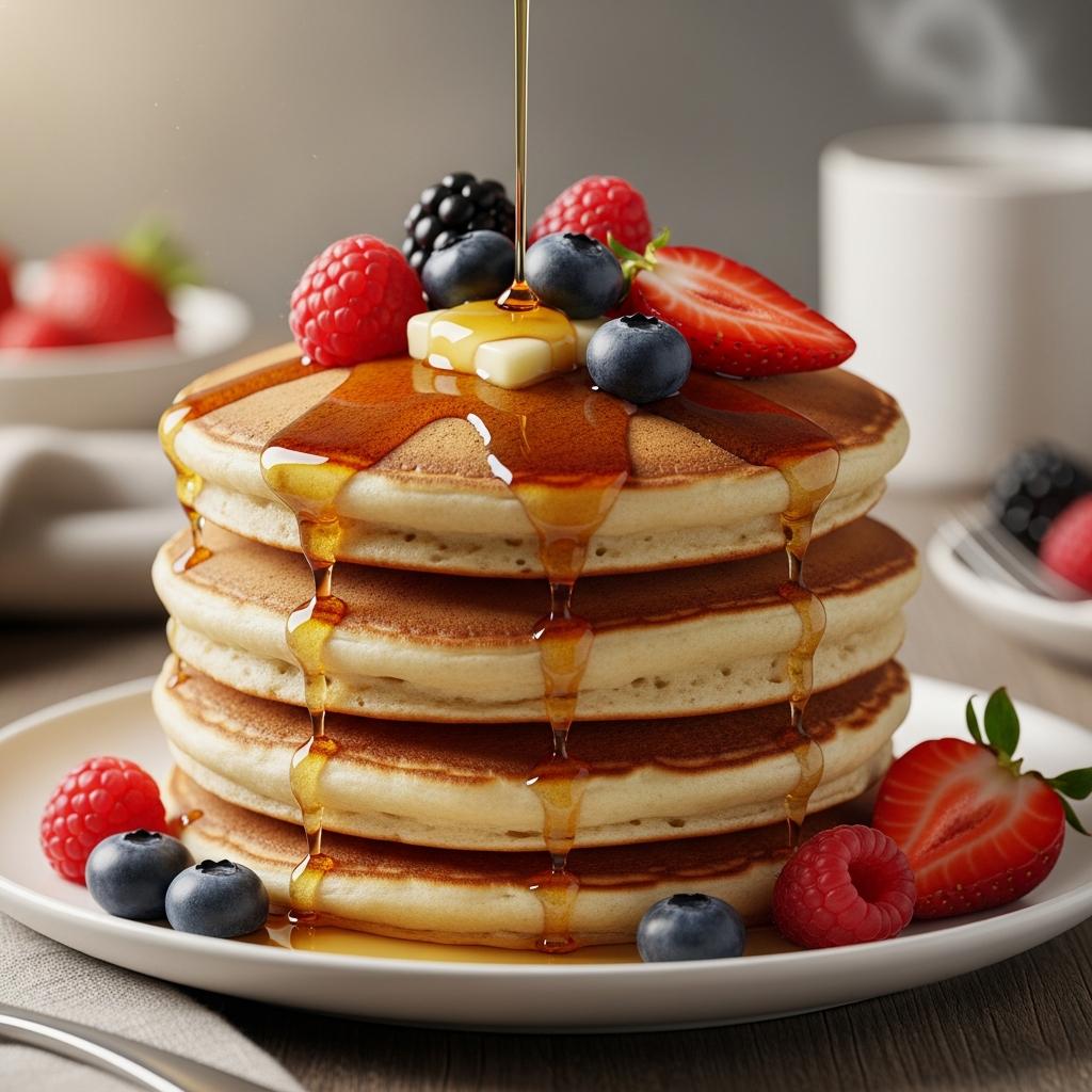 Como Fazer Panqueca Americana Fofinha para o Café