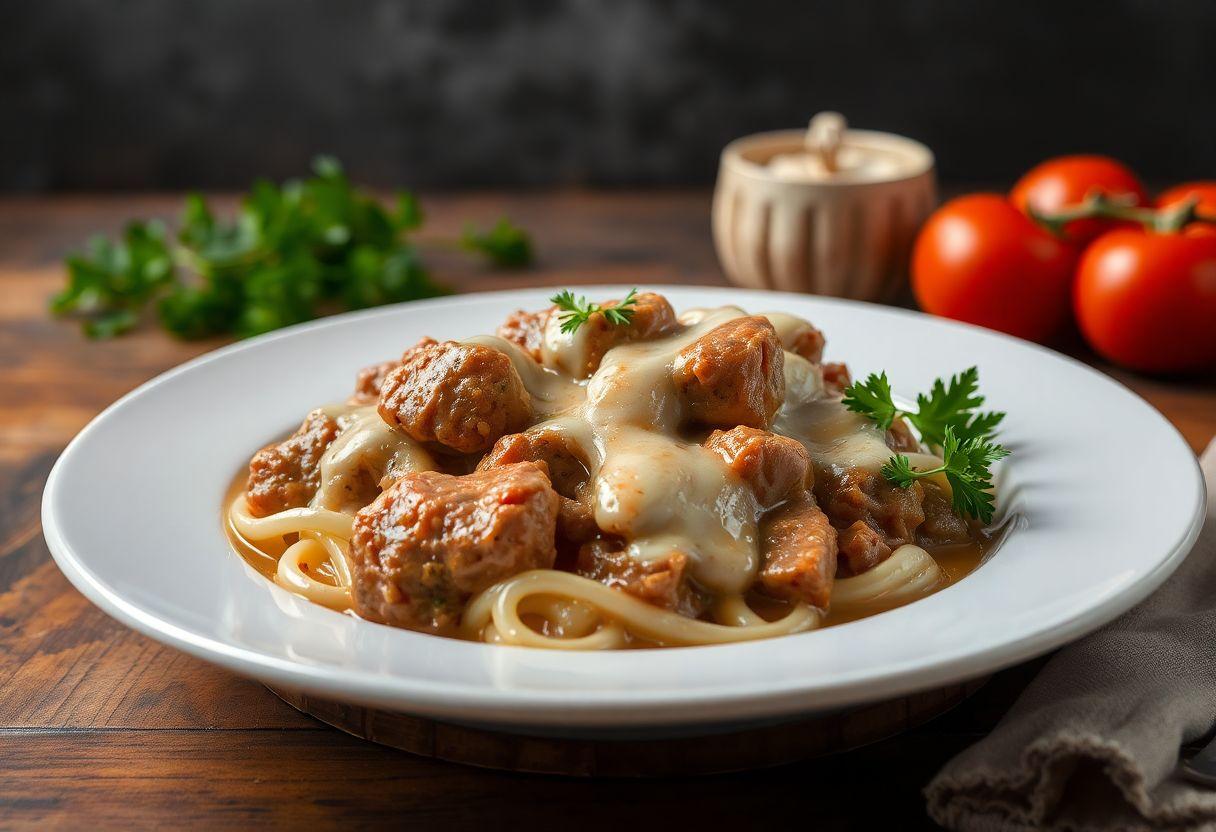 Como Fazer Strogonoff de Carne Simples