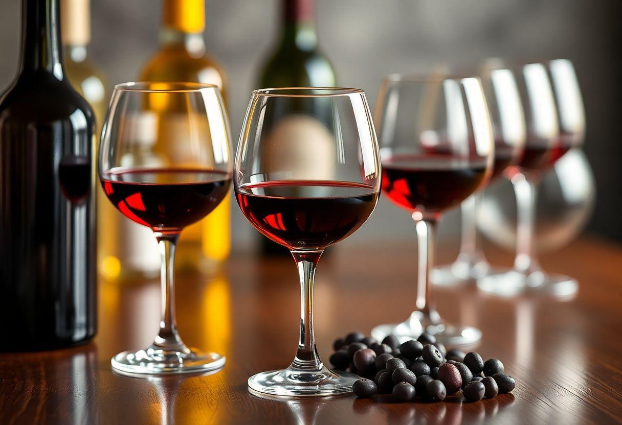Copos de Cristal para Vinho