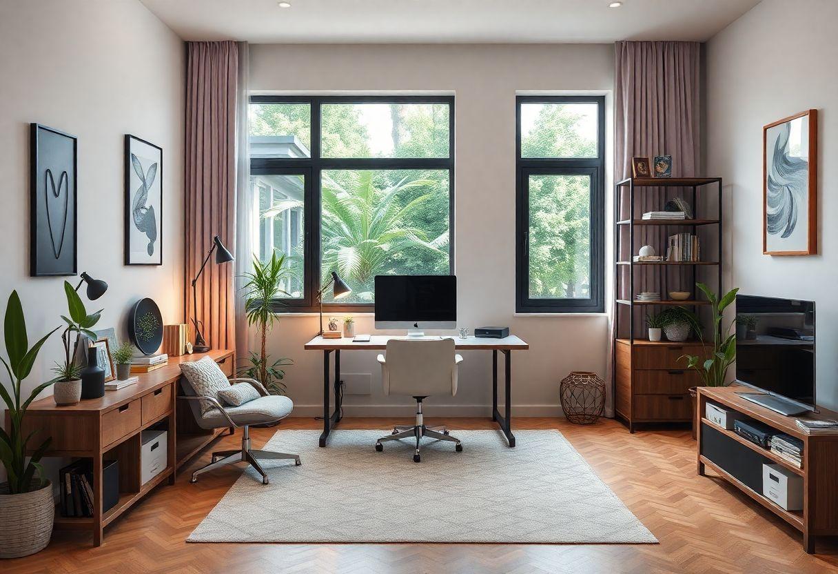 Decoracao de Home Office Pequeno