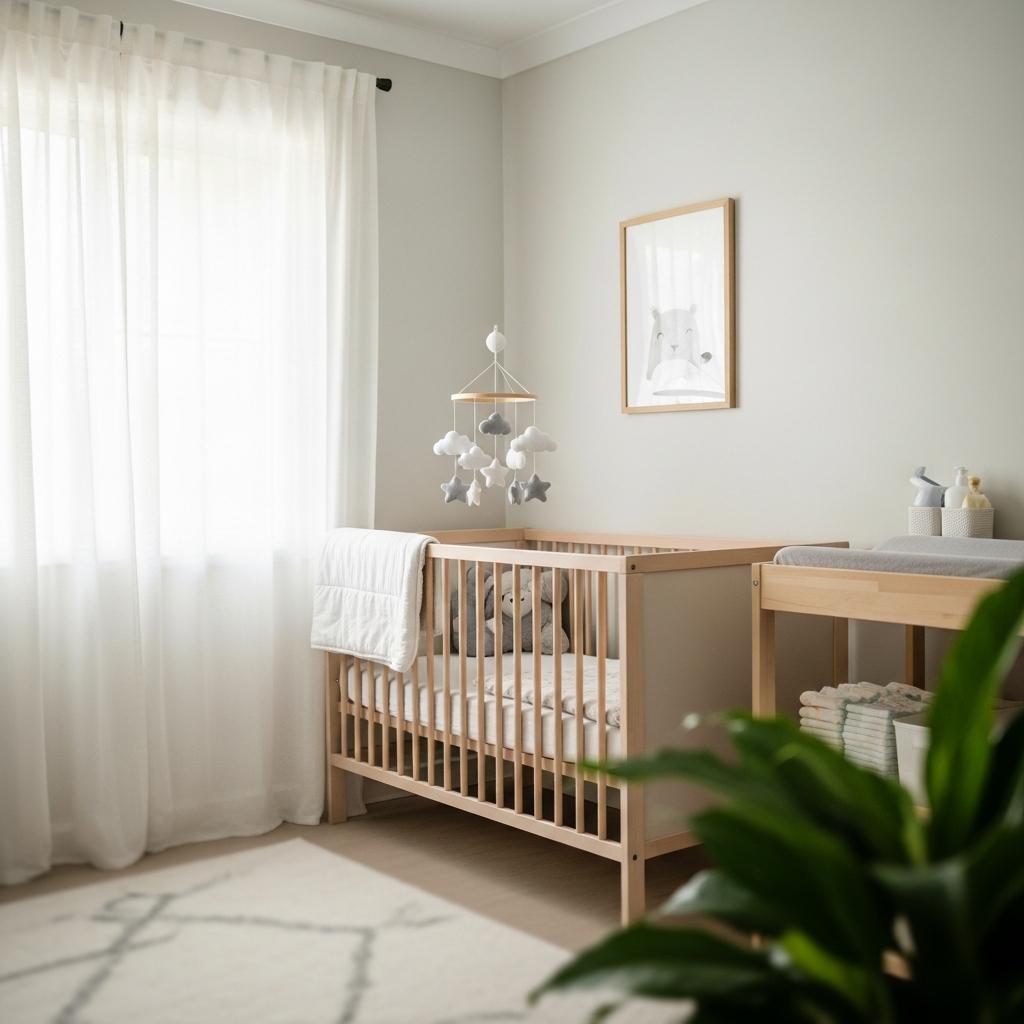 Decoração de Quarto de Bebê Simples e Barata