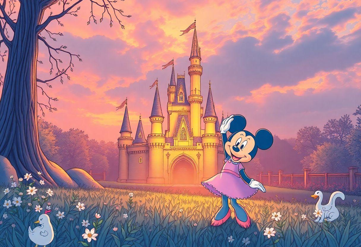 Desenhos para Imprimir e Colorir Disney