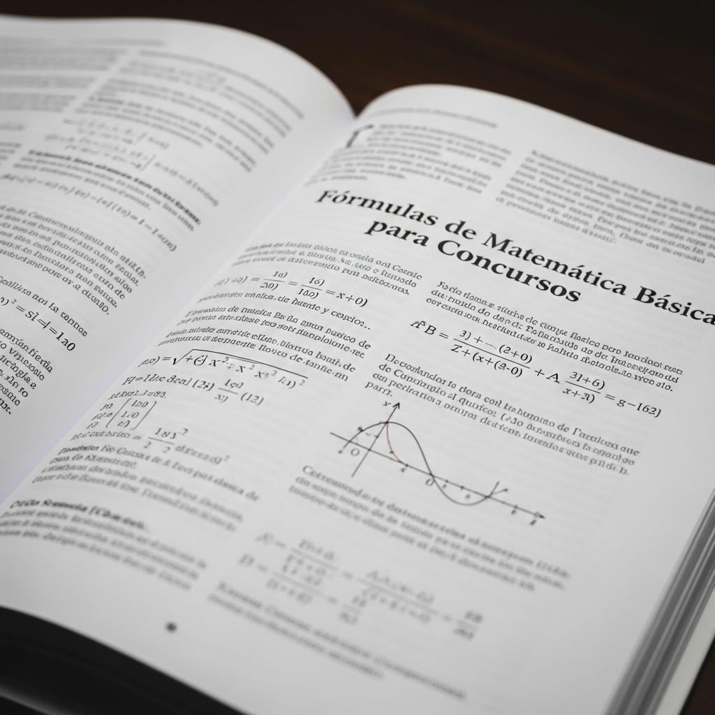 Fórmulas de Matemática Básica para Concursos