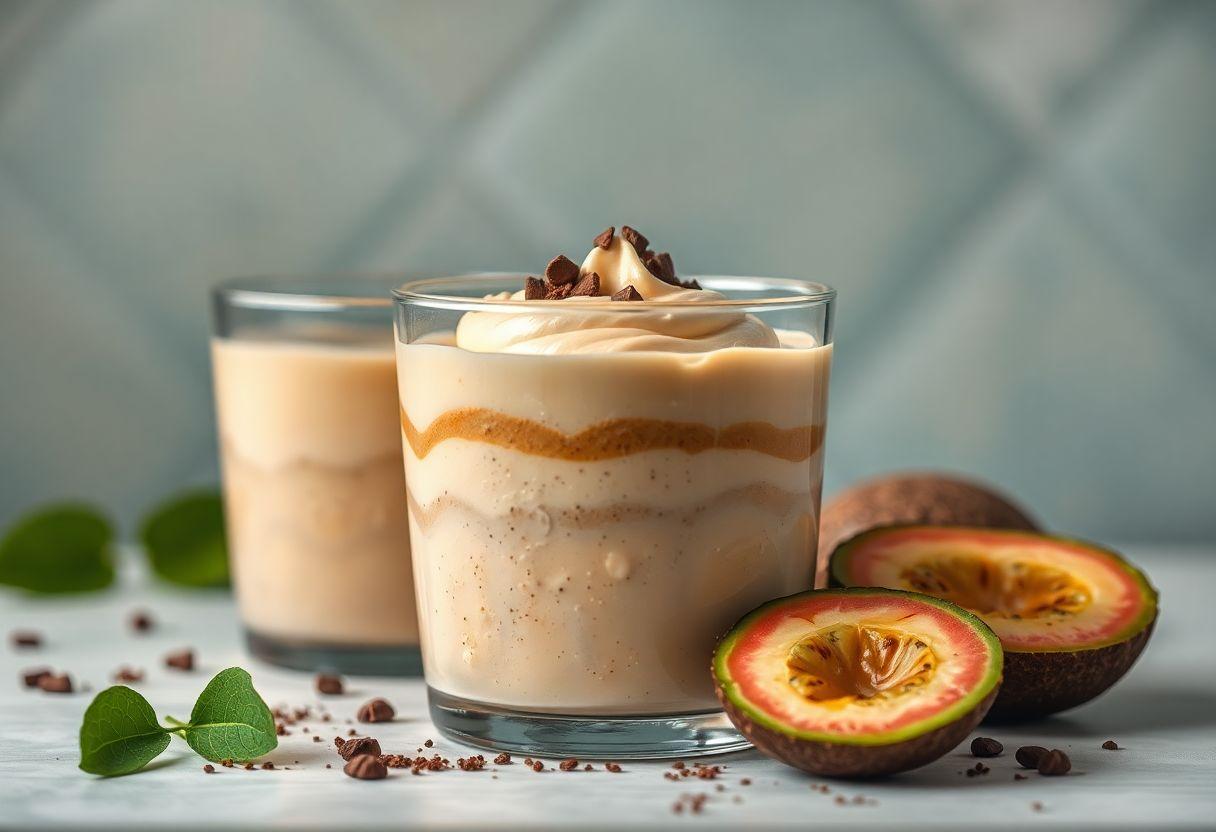 Mousse de Abacate com Cacau