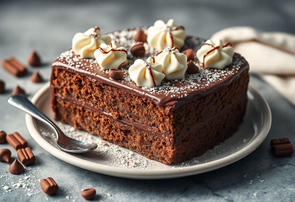 Pavê de Chocolate Simples e Rápido