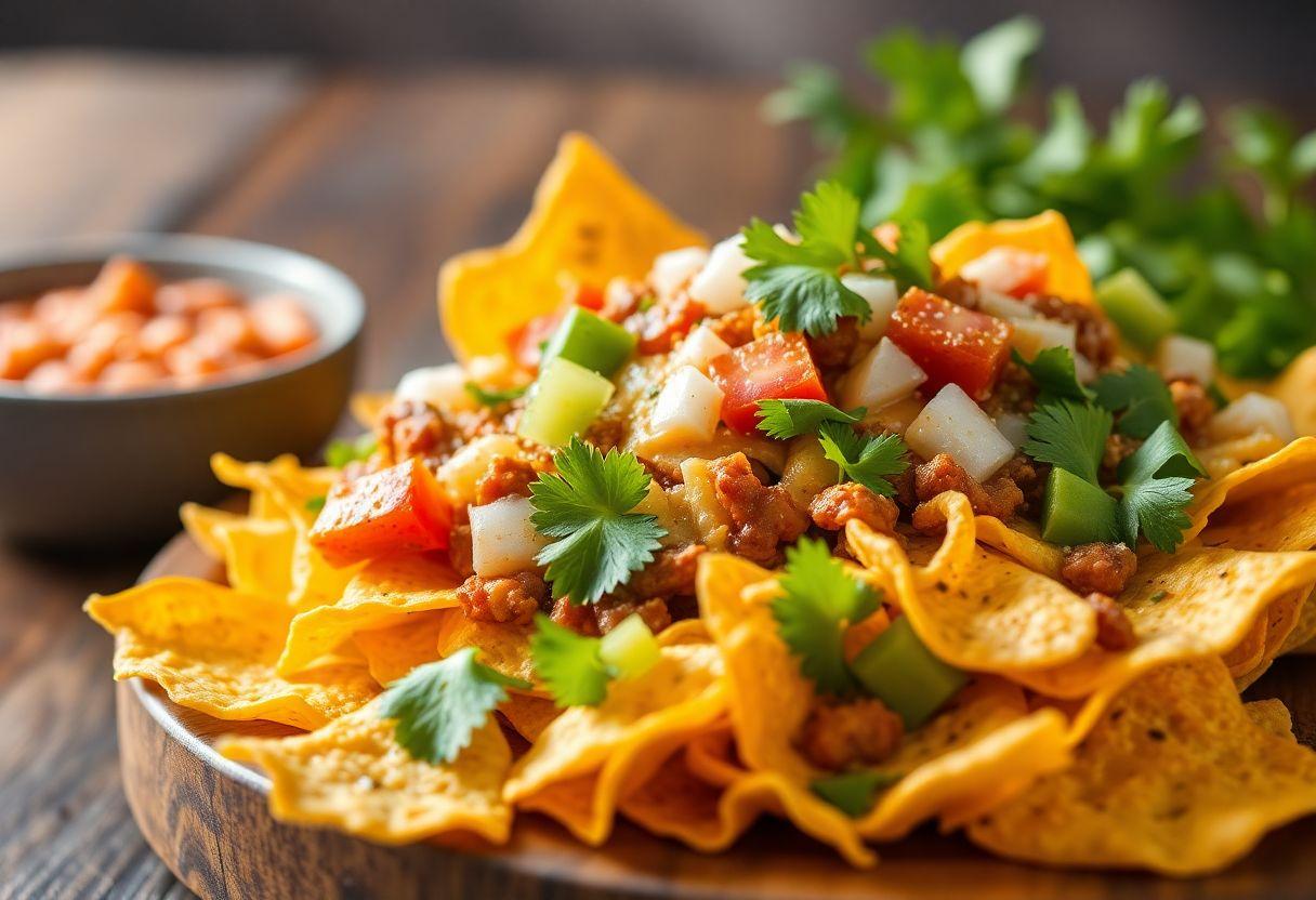 Receita de Nachos Mexicanos