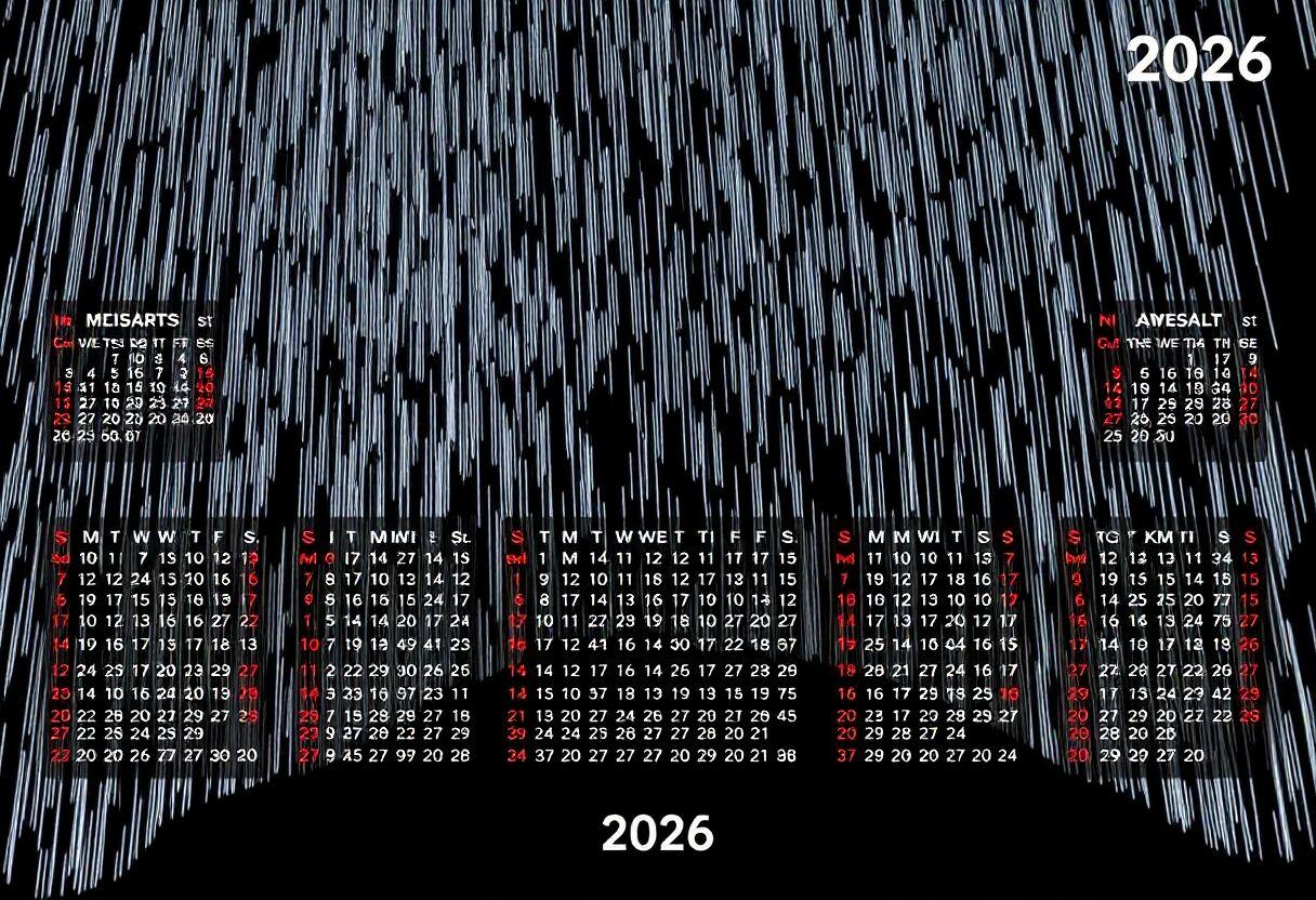 FERIADOS 2026 CALENDÁRIO VISUALIZAÇÃO MENSAL E ANUAL