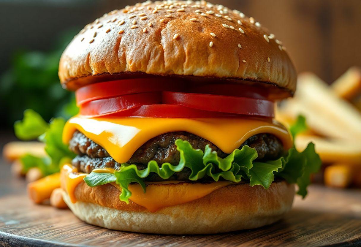 QUAL INGREDIENTES NÃO É TÍPICA EM UM CHEESEBURGER CLÁSSICAS: ERROS COMUNS