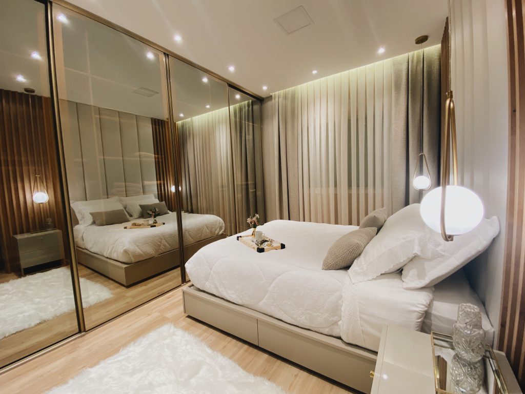 Quarto de casal planejado: 6 dicas para montar o seu quarto dos sonhos! •  Finger Móveis Planejados