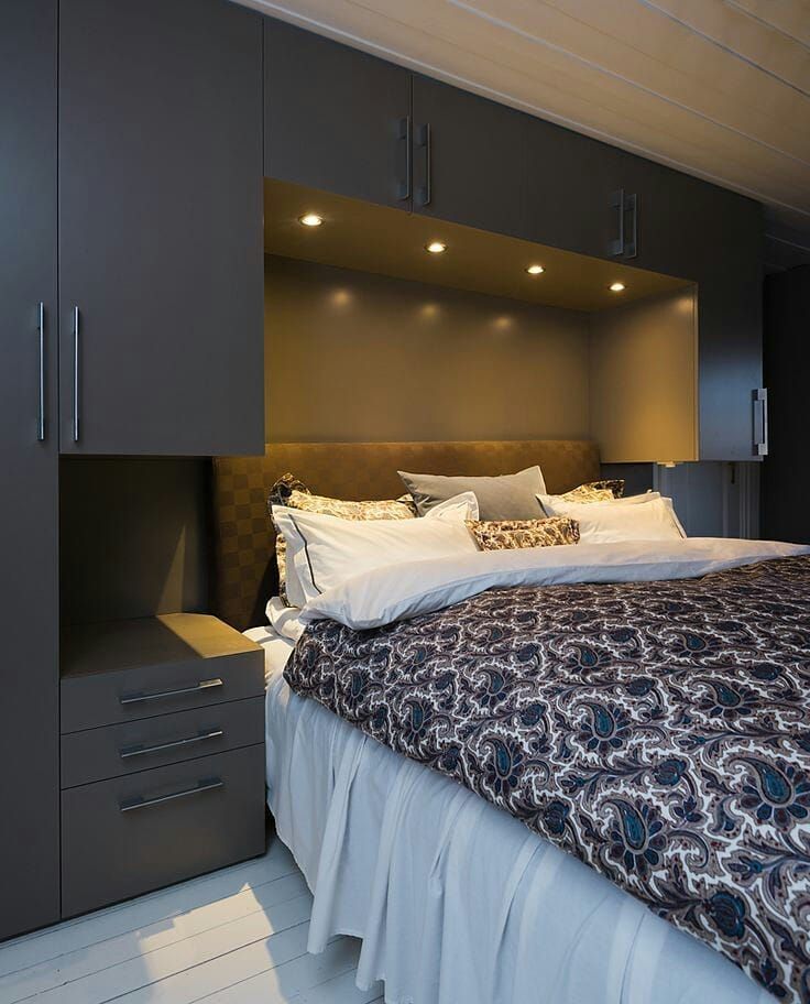 15 melhores ideias de Quarto modulado casal | quarto modulado casal, quarto  modulado, quarto de casal