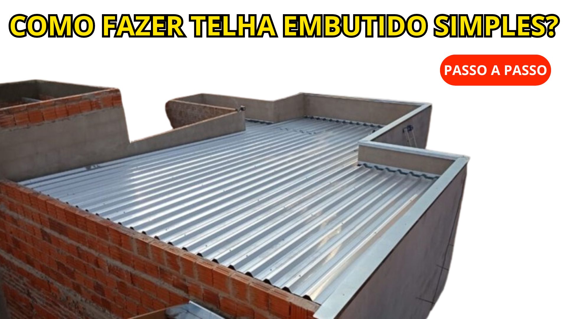 Telhado Embutido: Vantagens, Custos e Como na Obra - Estruturas&BIM