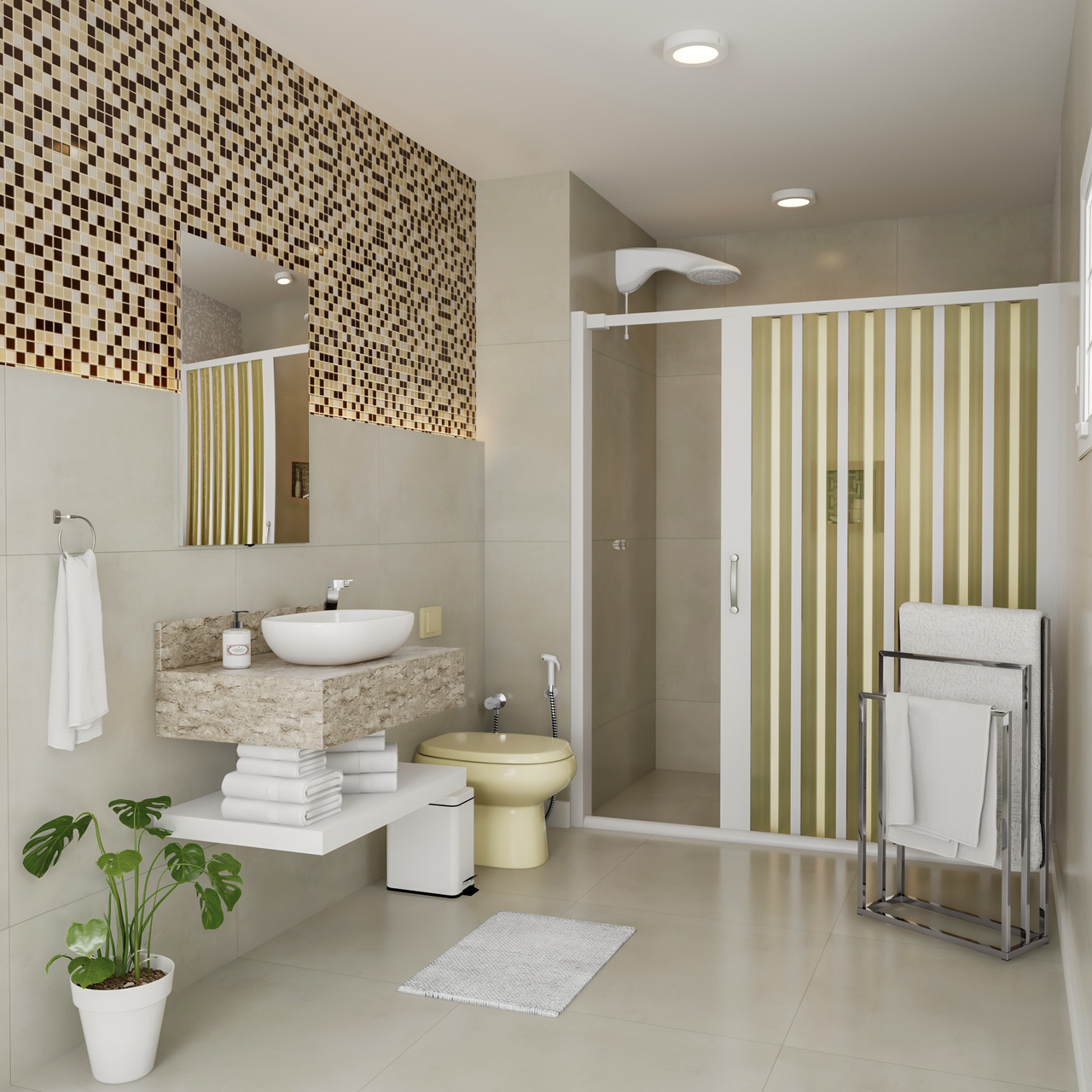 Banheiros Decorados: Fotos para se inspirar | Leroy Merlin