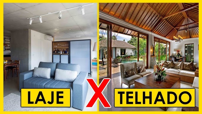 LAJE OU TELHADO COM FORRO - QUAL O MELHOR E MAIS BARATO ?
