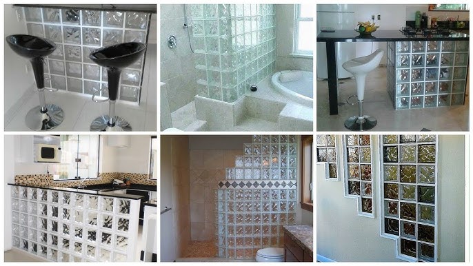 40 Ideias de Acabamento e Decoração com Tijolos de Vidro para sua Casa ou Apartamento