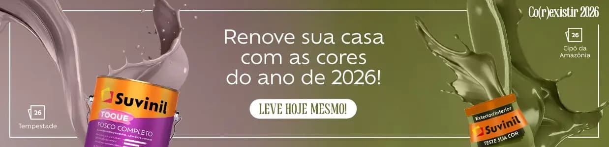 Cores do ano 2026 - CO(R)EXISTIR | Suvinil