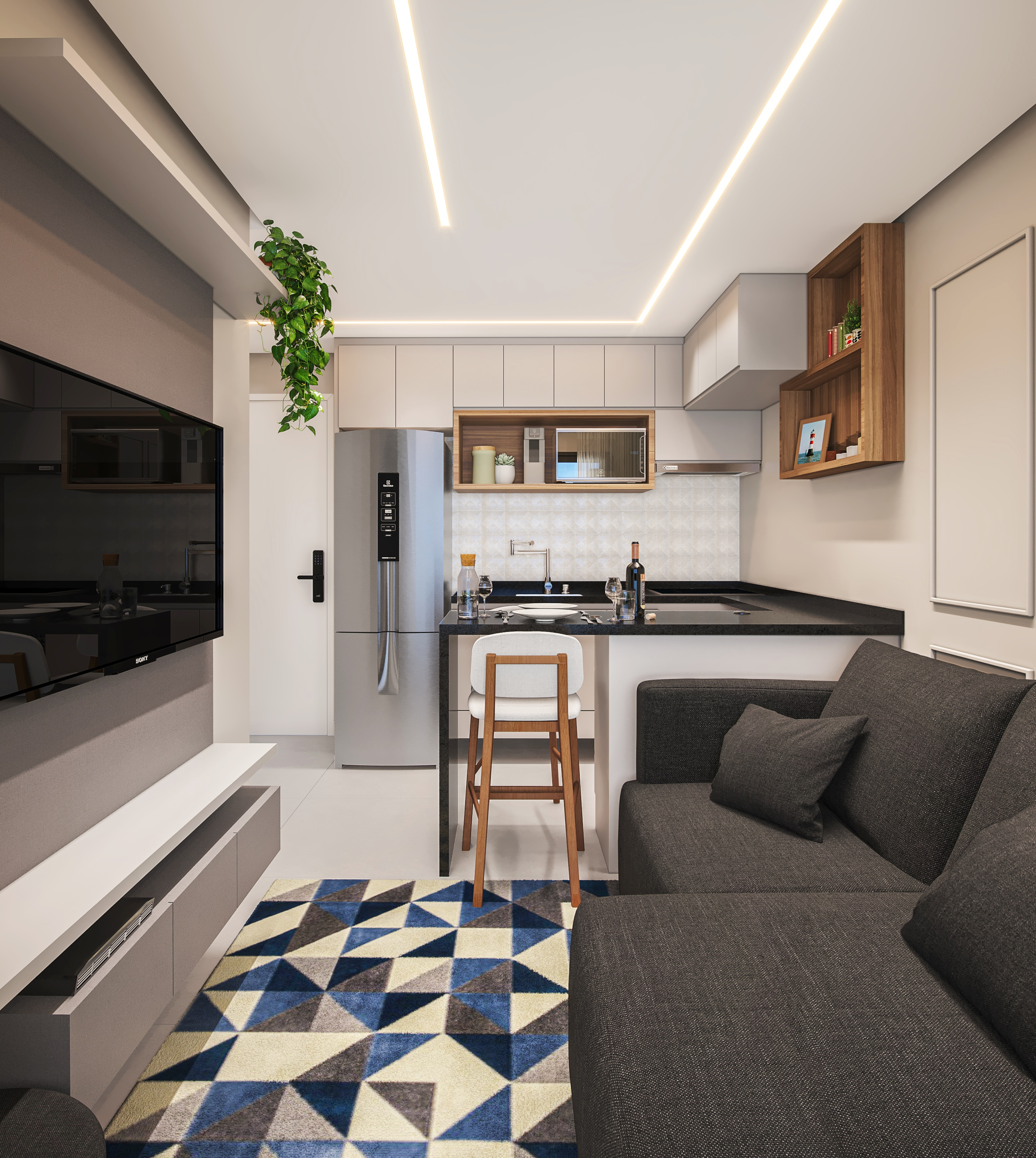 Decoração de apartamento pequeno: inspire-se com +15 projetos