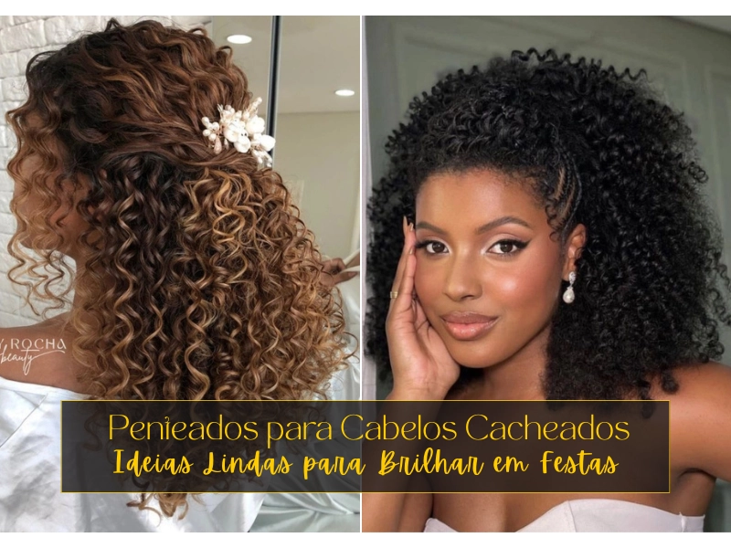 Penteados Cabelo Cacheado Curto: Transforme Seu Look Já!