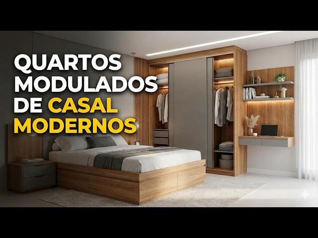 MODERN MODULAR DOUBLE BEDROOMS - YouTube