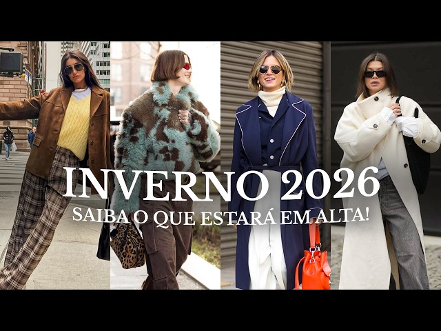 O QUE VAI ESTAR EM ALTA NO INVERNO 2026?! Descubra tudo que será tendência!  | Passaporte Fashionista - YouTube